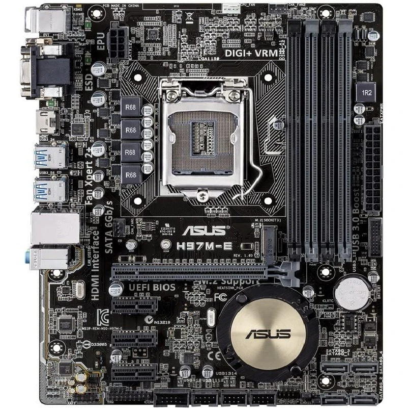 مادربرد ایسوس ASUS H97M-E LGA 1150 DDR3