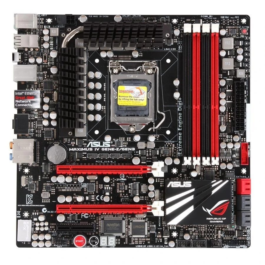 مادربرد ایسوس ASUS MAXIMUS IV GENE-Z/GEN3 LGA 1155 DDR3