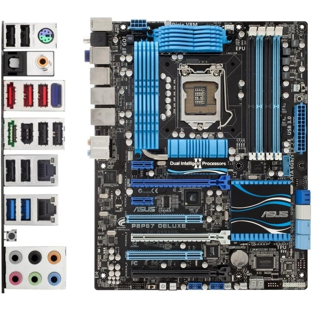 مادربرد ایسوس ASUS P67 DELUXE LGA 1155 DDR3