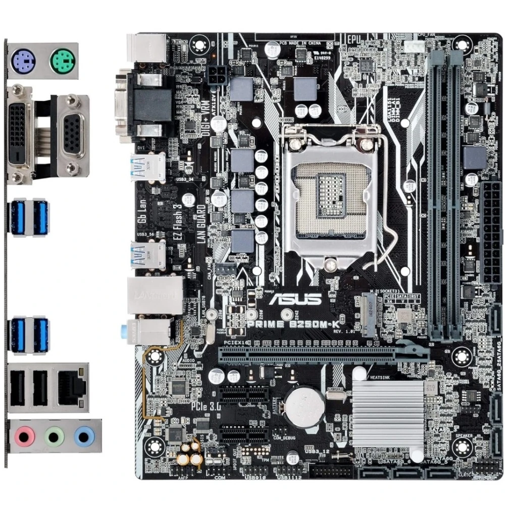 مادربرد ایسوس ASUS PRIME B250M-K LGA 1151 DDR4
