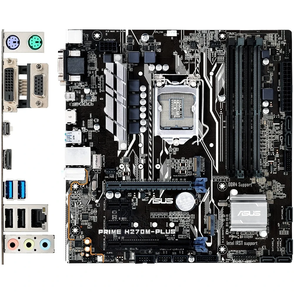 مادربرد ایسوس ASUS PRIME H270M-PLUS LGA 1151 DDR4