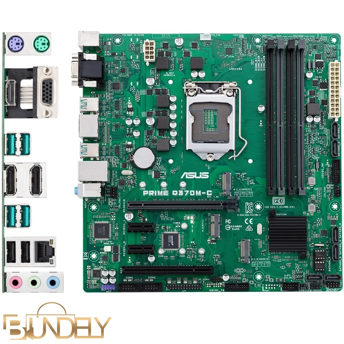 مادربرد ایسوس ASUS PRIME Q370M-C LGA 1151 DDR4