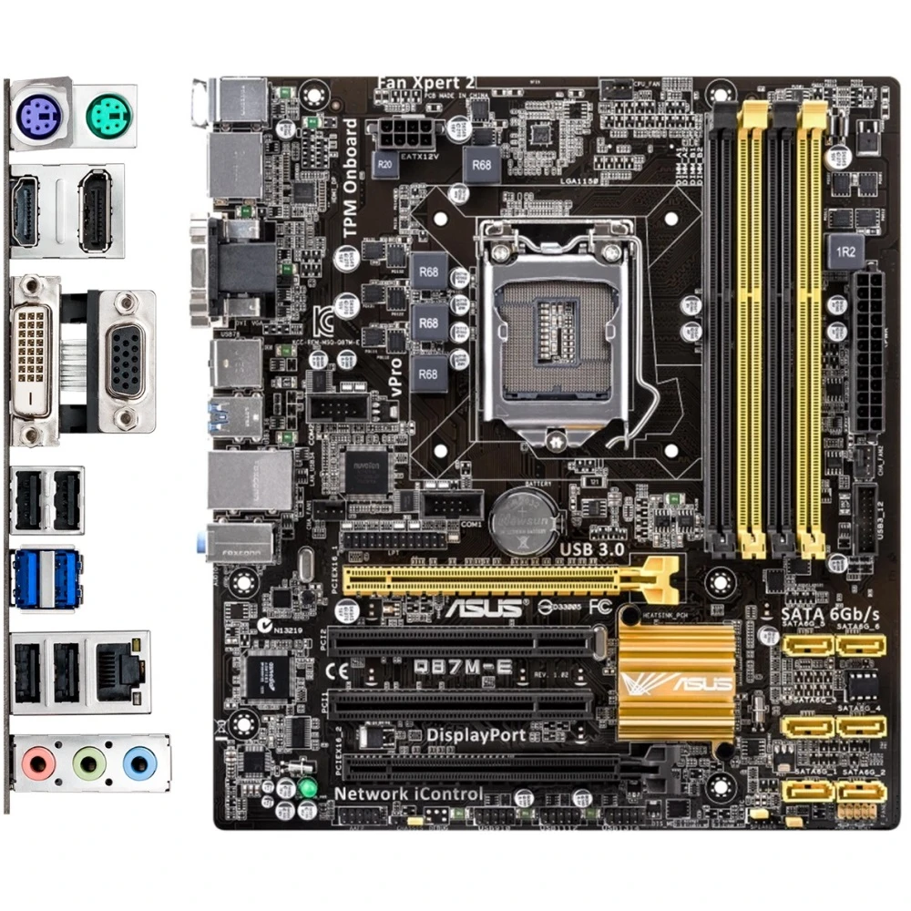 مادربرد ایسوس ASUS Q87M-E LGA 1150 DDR3