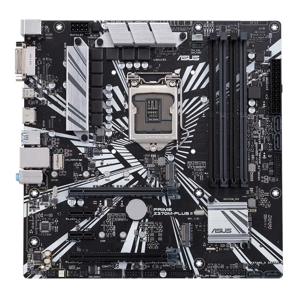 مادربرد ایسوس ASUS Z370M-PLUS PRIME LGA 1151