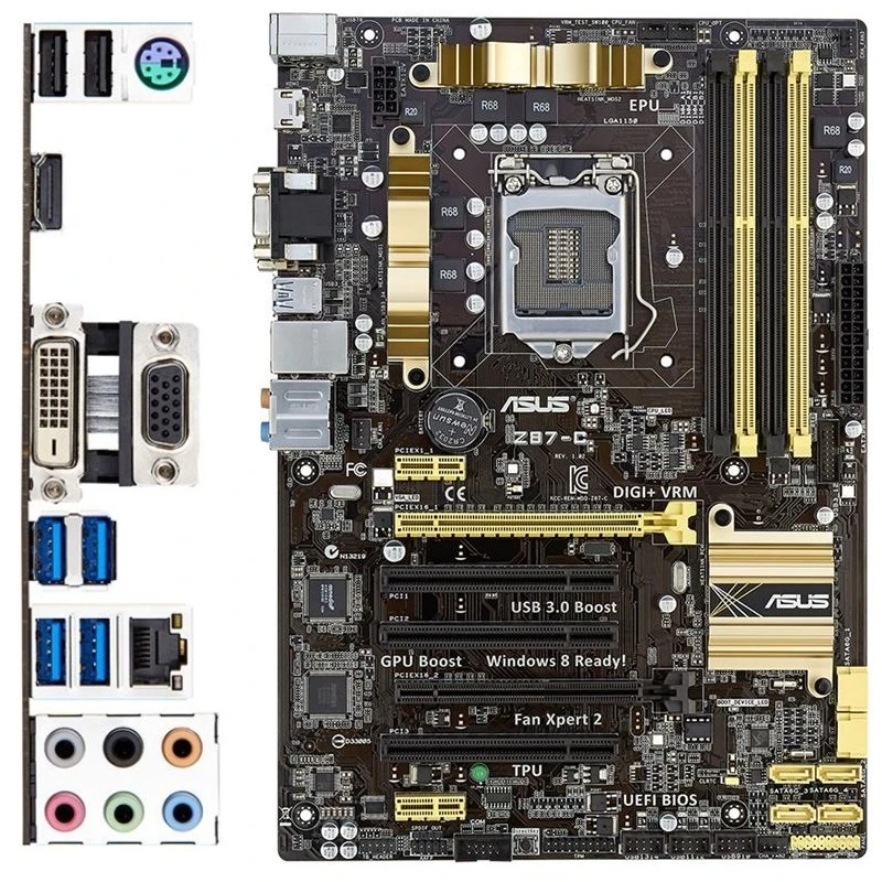 مادربرد ایسوس ASUS Z87-C LGA 1150 DDR3