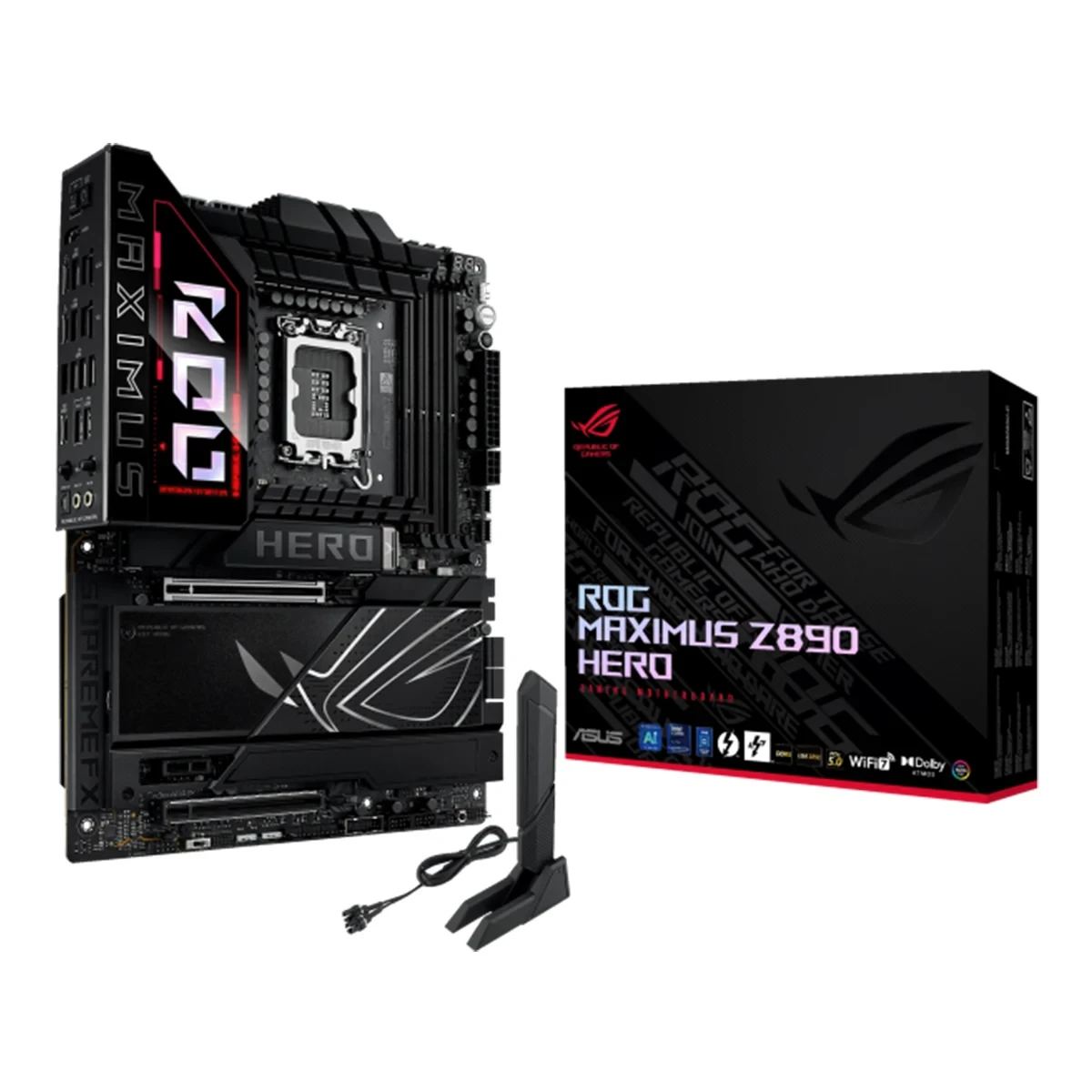 مادربرد ایسوس ASUS Z890 ROG MAXIMUS HERO Intel LGA 1851 ATX