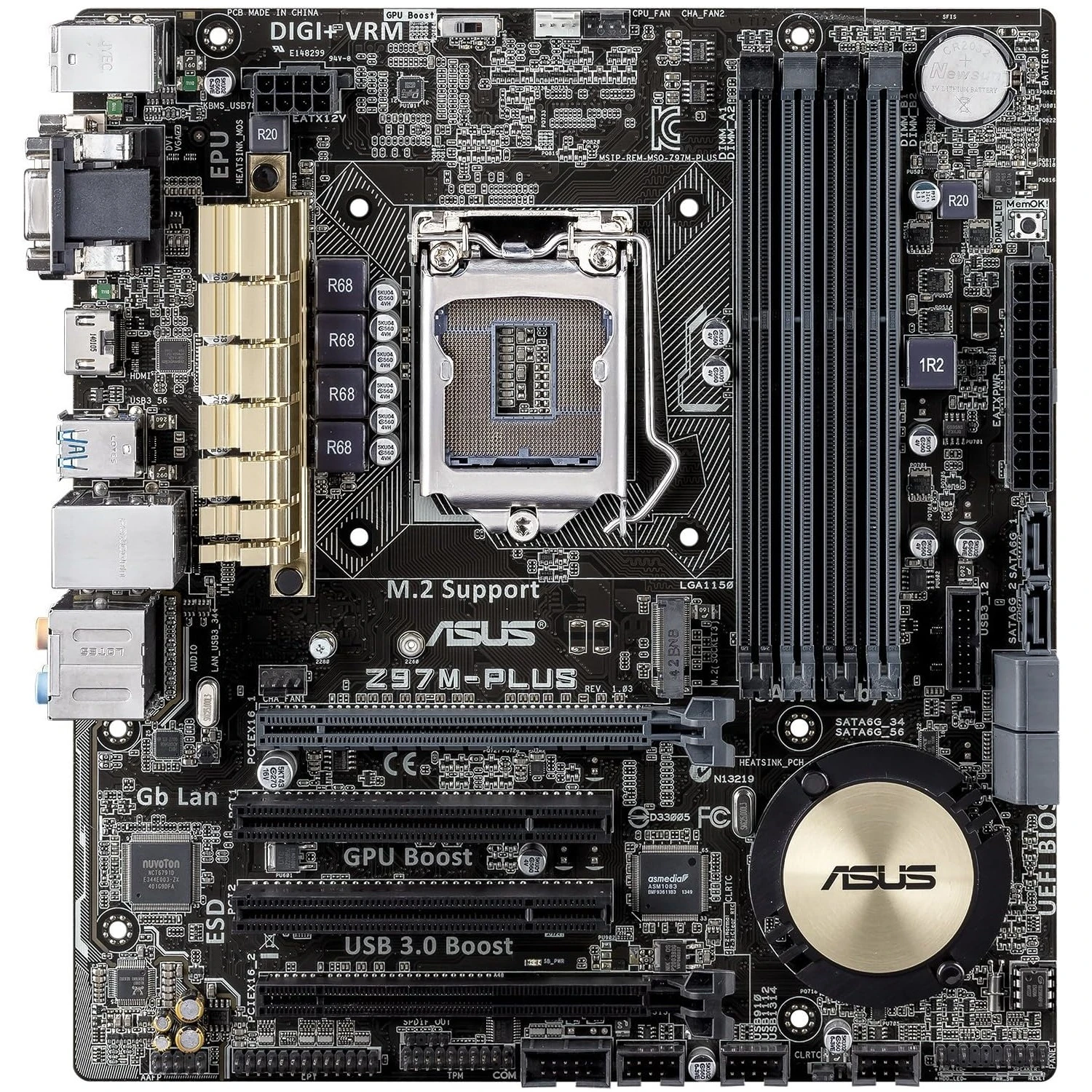 مادربرد ایسوس ASUS Z97M-PLUS LGA 1150