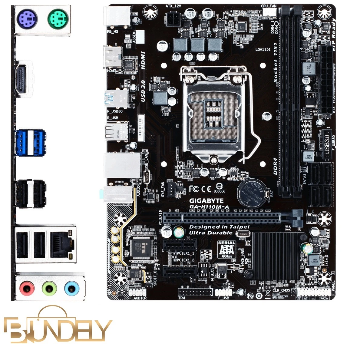 مادربرد گیگابایت GIGABYTE GA-H110M-A LGA 1151 DDR4