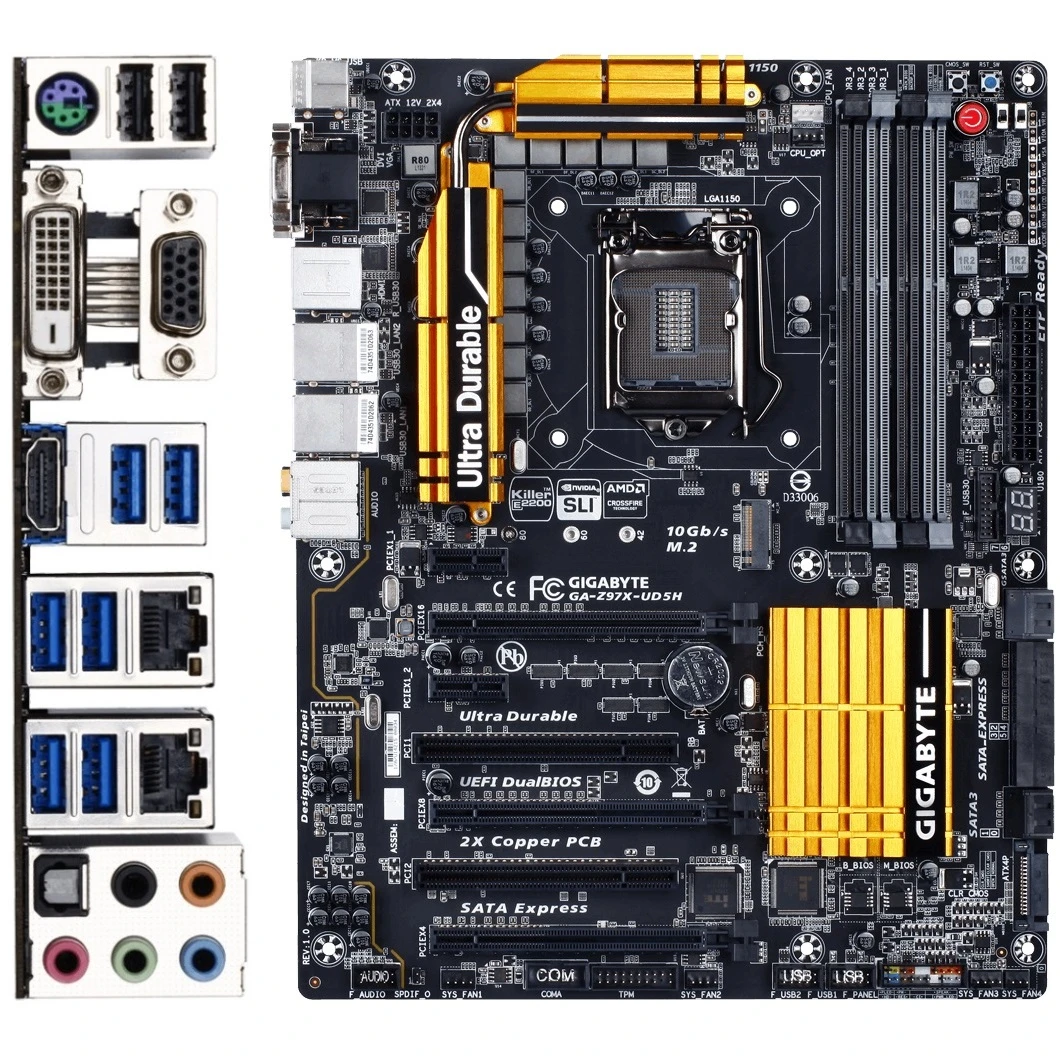 مادربرد گیگابایت GIGABYTE GA-Z97X-UD5H LGA 1150 DDR3