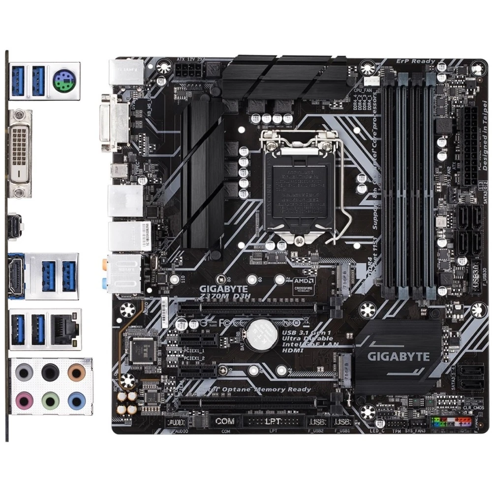 مادربرد گیگابایت GIGABYTE Z370M D3H LGA 1151 DDR4