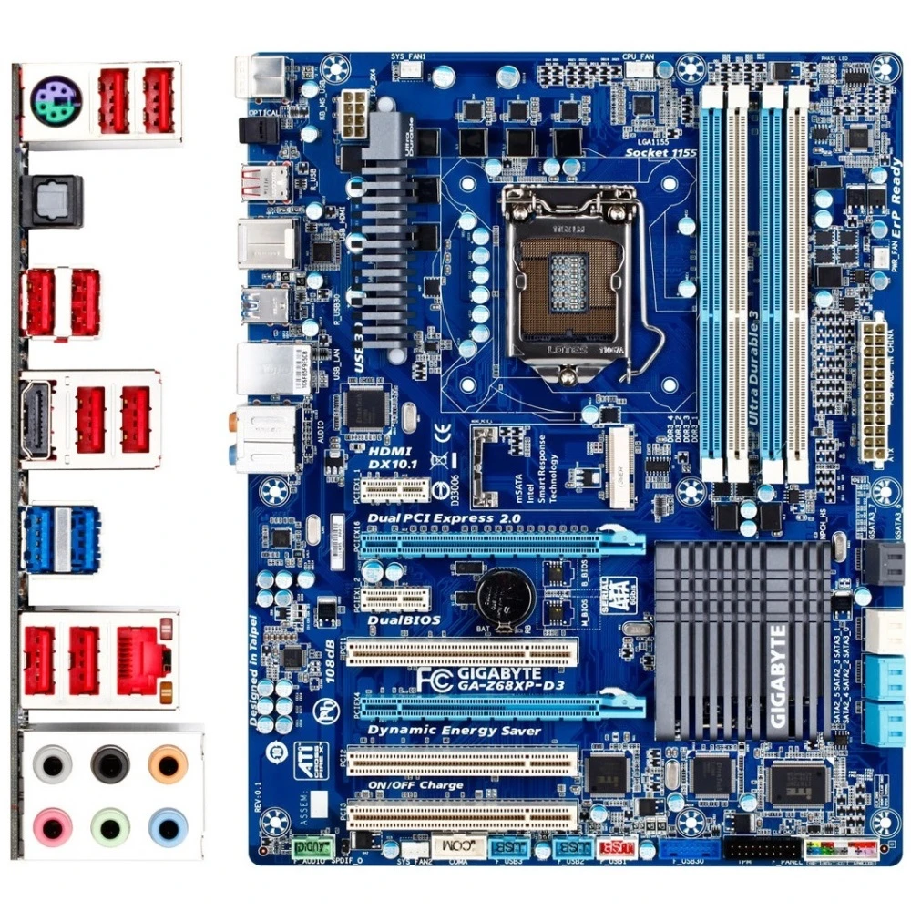 مادربرد گیگابایت GIGABYTE Z68XP-D3 LGA 1155 DDR3