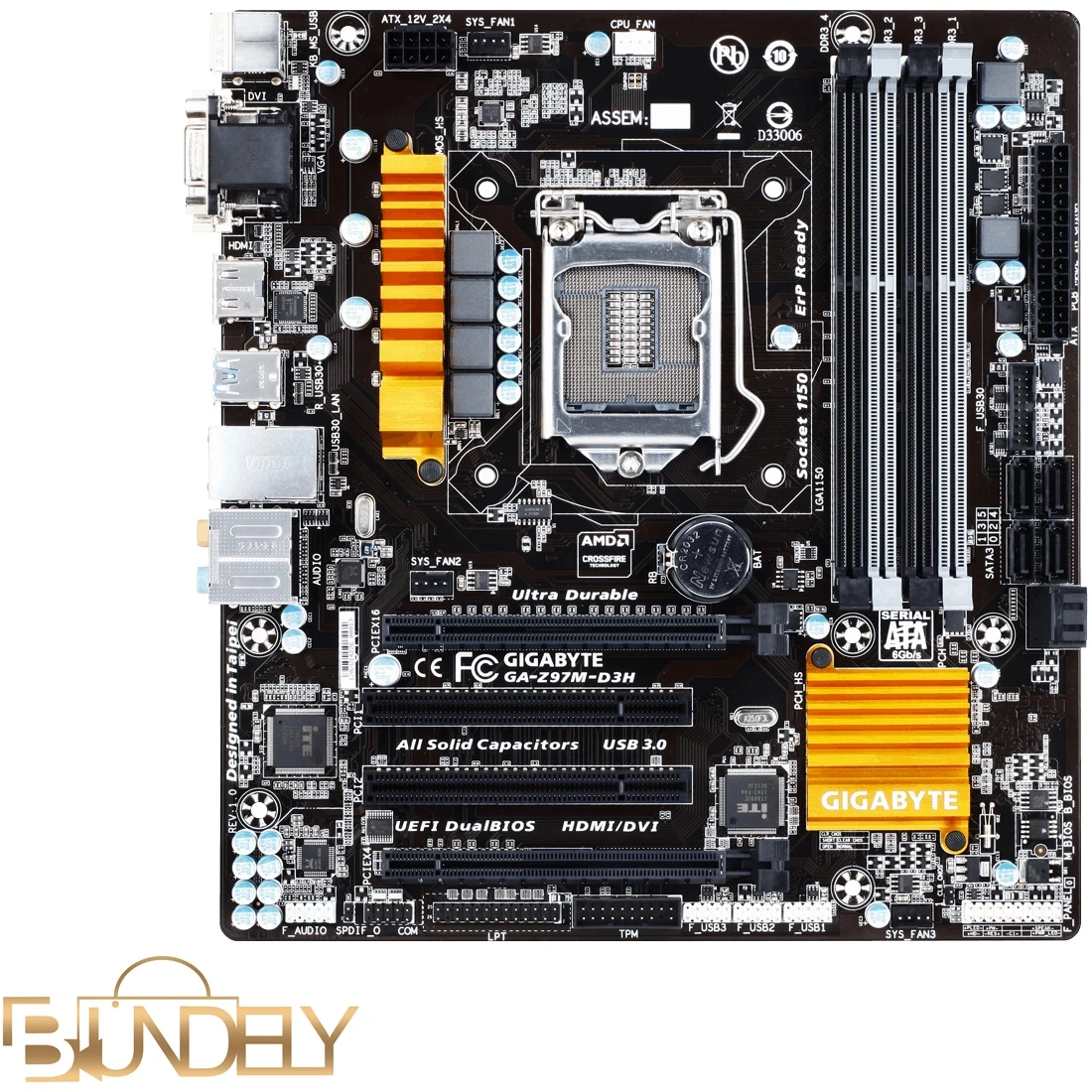 مادربرد گیگابایت GIGABYTE Z97M-D3H LGA 1150 DDR3
