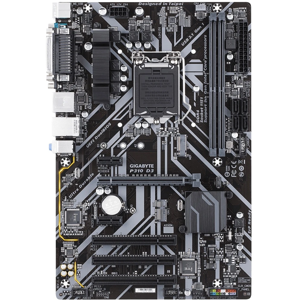 مادربرد گیگابایت Gigabyte P310 D3 LGA 1151
