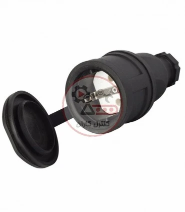 مادگی لاستیکی ارت دار با درب بندی S25 پارسا