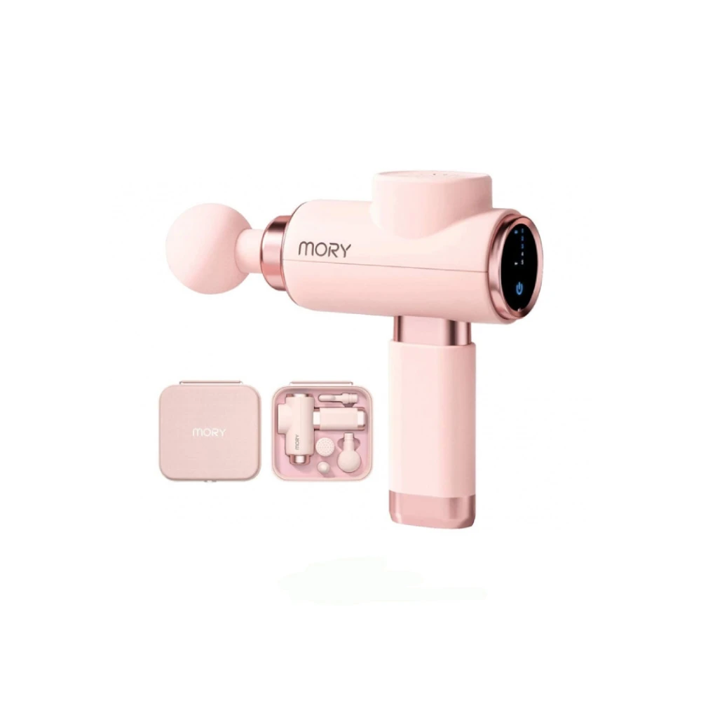 ماساژور تفنگی موری مدل Mory Smart Pretty Mini Muscle Massage Gun X1GP