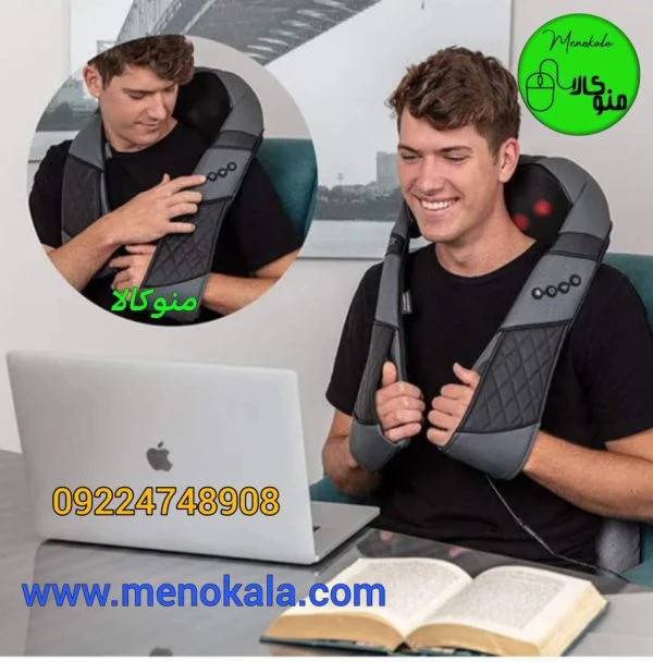 ماساژور گردن Resteck Neck Kneading اصل با قابلیت ماساژ عمیق و گرمای