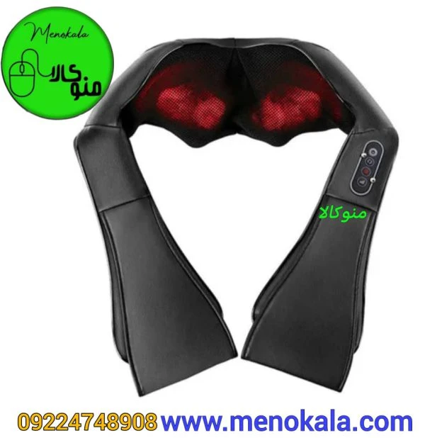 ماساژور گردن اصل Resteck Shawl Massage Neck با ماساژ شیاتسو و گرمای