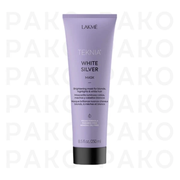 ماسك مو ضد زردي موهاي دكلره و هايلايت تكنيا لاكمه حجم 250 ميلي lakme