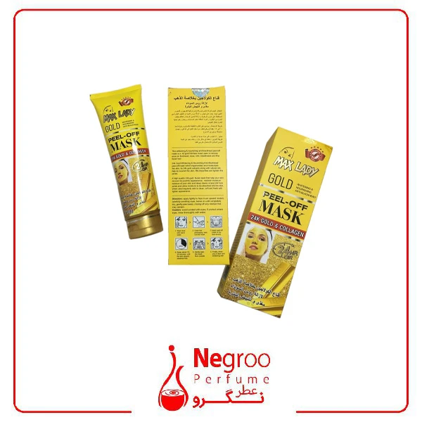 ماسک آبرسان مکس لیدی (Max Lady) مدل Gold & Collagen وزن 120 گرم