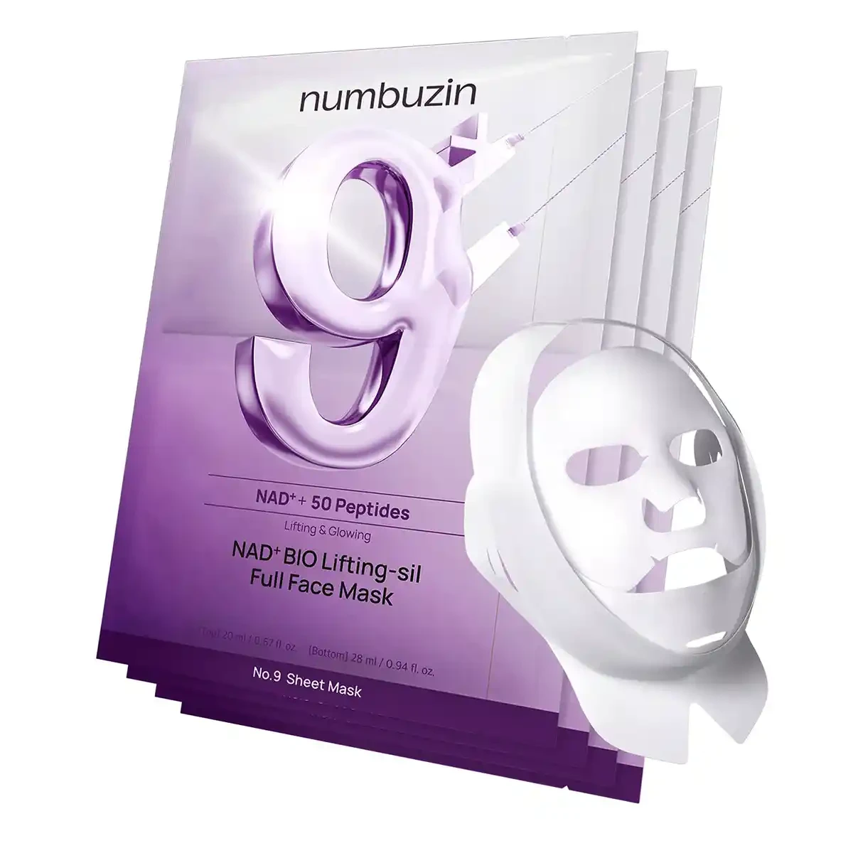 ماسک بایولیفتینگ نامبوزین9 بسته ۴ عددی-2