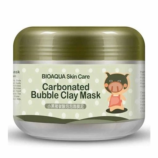 ماسک حبابی خوک BIOAQUABIOAQUA Carbonated Bubble Clay Mask