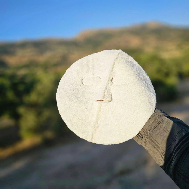 ماسک حوله ای صورت سرد و گرم