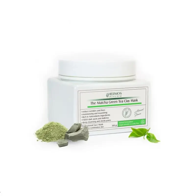 ماسک خاک رس چای سبز و ماچا هرموس 300 گرمThe Matcha Green Tea Clay Mask