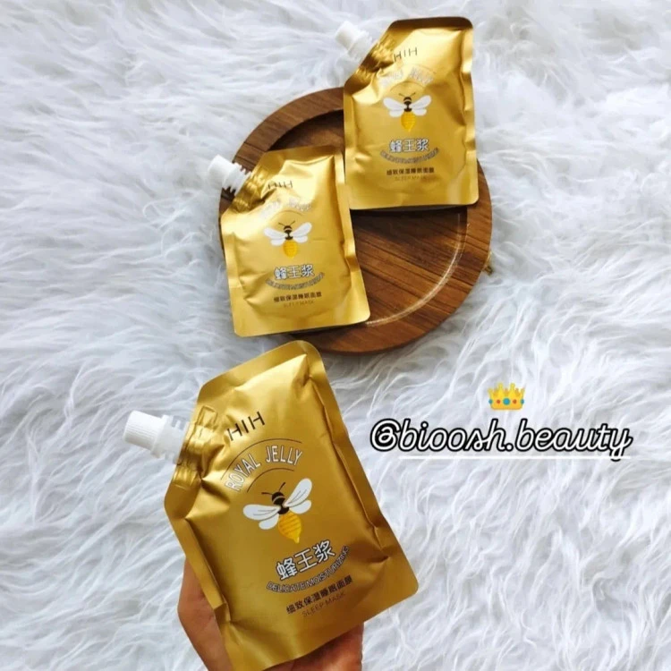 ماسک خواب جوانسازوابرسان ژل رویالHIH