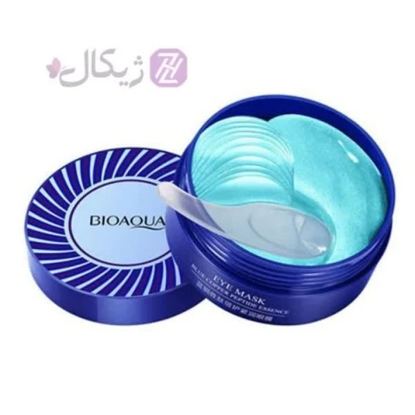 ماسک زیر چشم مس آبی بیوآکوا بسته 60 عددی