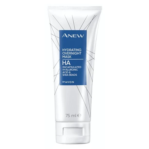 ماسک شب آبرسان هیالورونیک اسید Avon Hydrating Overnight آوون 75 میل