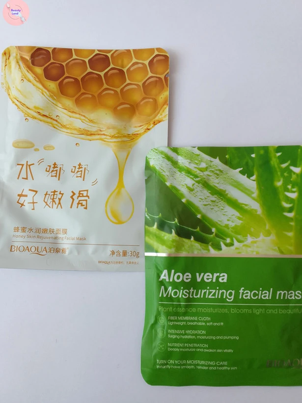 🧖‍♀️ ماسک صورت عسل و آلوئه‌ورا BIOAQUA | آبرسان و شاداب‌کننده پوست