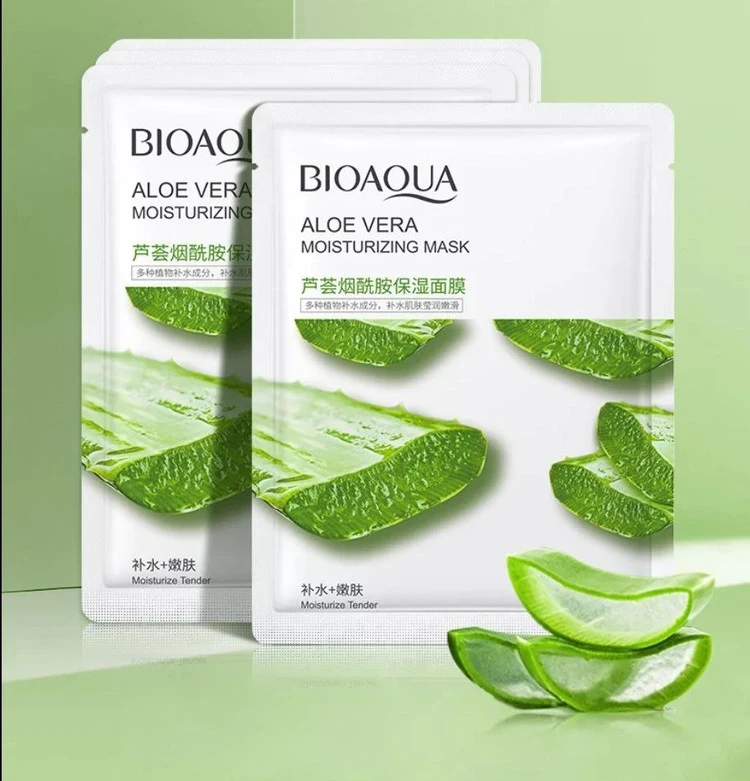 ماسک صورت ورقه ای آلوئه ورا BIOAQUA