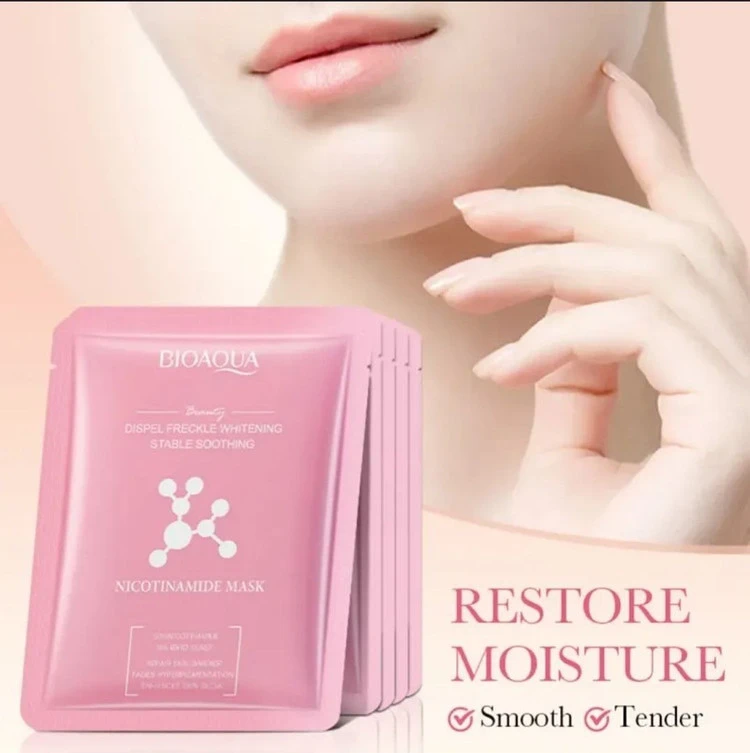 ماسک صورت ورقه ای نیکوتینامید BIOAQUA