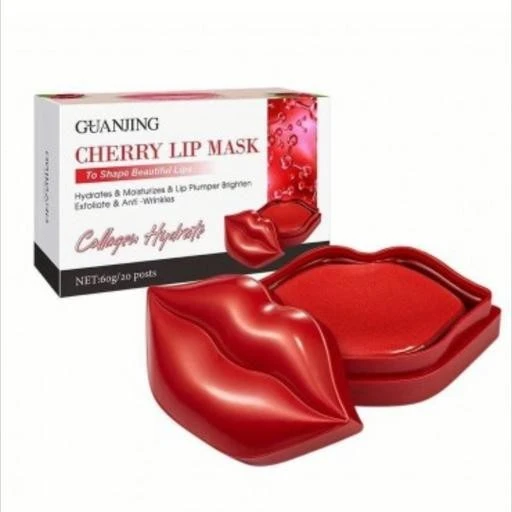 ماسک لب ورقه ای گیلاس GUANJINGGUANJING Lip Mask