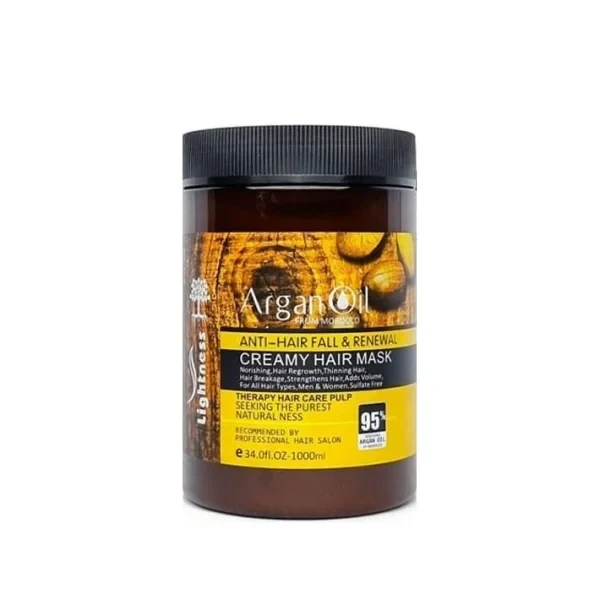 ماسک مو بدون سولفات روغن آرگان lightness