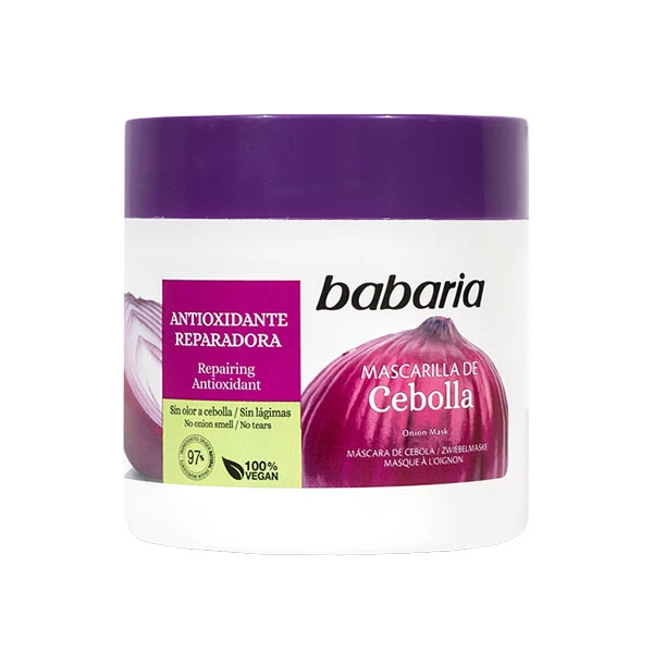 ماسک مو حاوی عصاره پیاز باباریا مدل Cebolla حجم 400 میلی لیتر