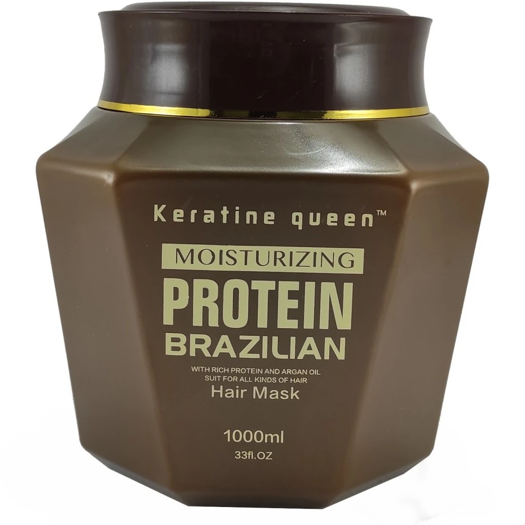 ماسک مو پروتئین برزیلین مدل کراتین کوئین ا Keratin Queen اورجینال100% (بدون سولفات)کویین
