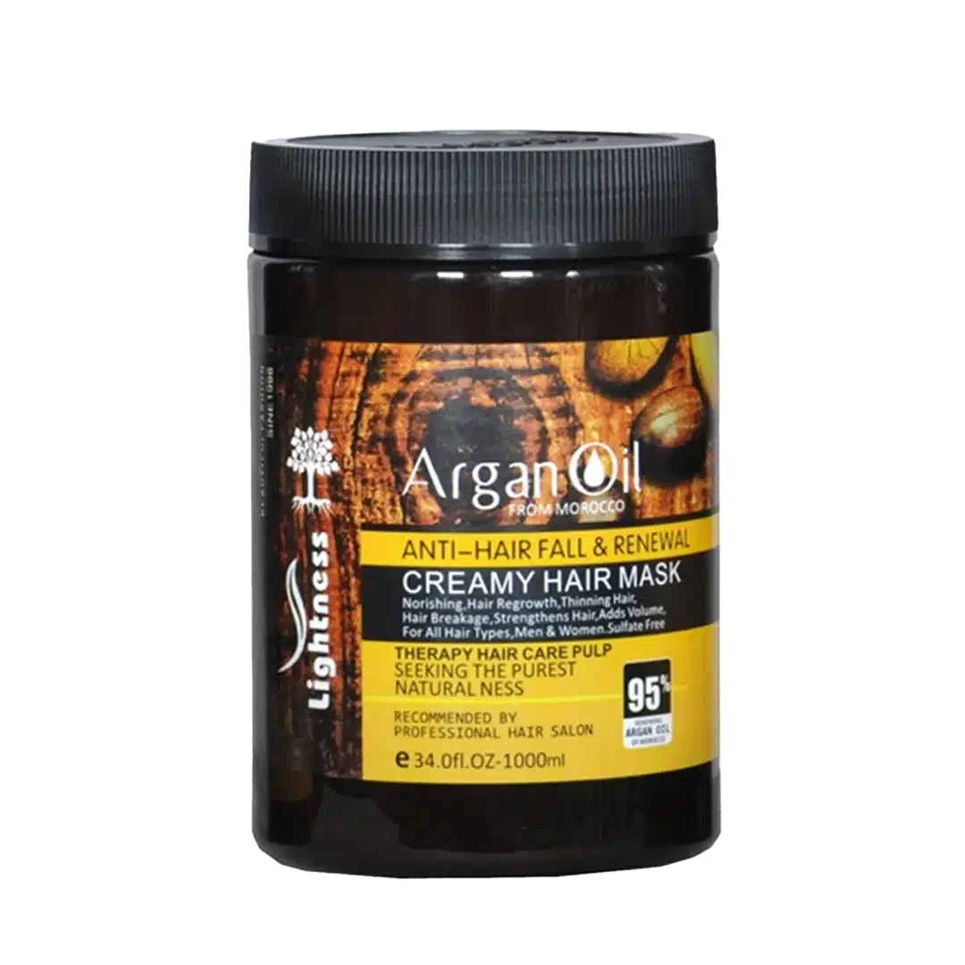 ماسک مو کرمی برند لایتنس مدل روغن آرگان Argan Oil