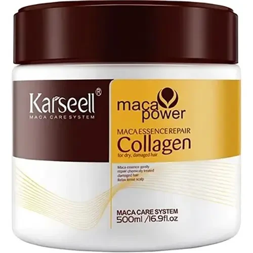 ماسک مو کلاژن کارسل Karseell حجم 500 میلی‌لیتر