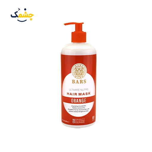 ماسک موی کراتینه بارس نارنجی حجم 450میل |ORANGE BARS Hair mask