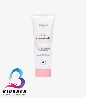 ماسک و اسکراب صورت ویتامین Glo Essentials