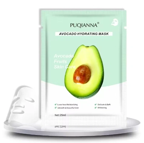 ماسک ورقه‌ای آووکادو PUQIANNA