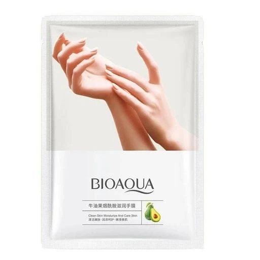 ماسک ورقه ای دست عصاره آووکادو BIOAQUABIOAQUA Avocado Hand Mask