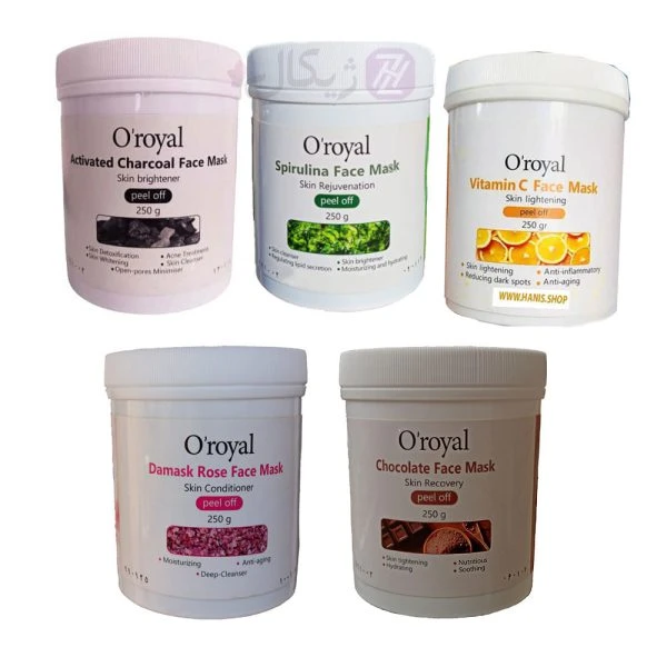 ماسک پودری پیلاف لاتکسی اوریال در 5 رایحه Oroyal