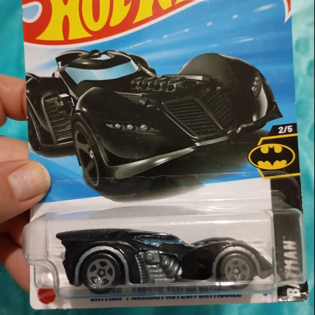 ماشین اسباب بازی HOTWHEELS 2025 BATMAN: ARKHAM ASYLUM BATMOBILE HYX81 هات ویلز HOT WHEELS