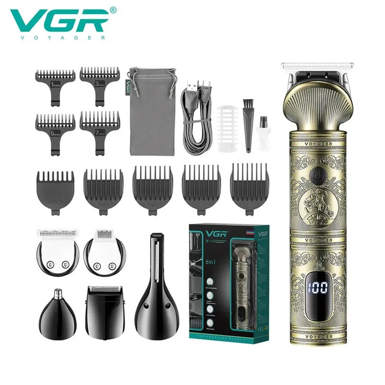 ماشین اصلاح 6 کاره وی جی آر مدل 106 VGR اصل اورجینال