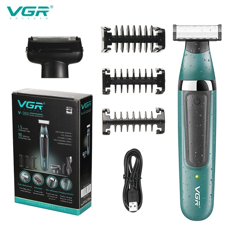 ماشین اصلاح بادیگروم وی جی آر VGR393 (ضدآب)