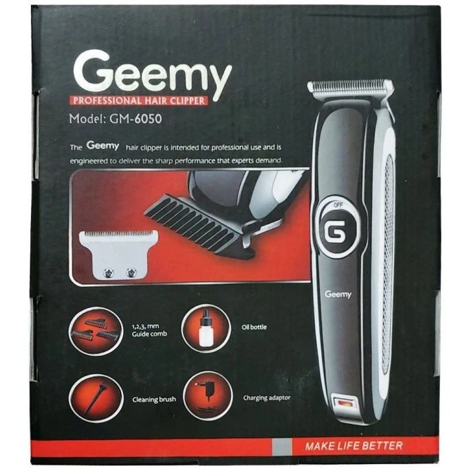 ماشین اصلاح جیمی مدل GM6050 با تیغه استیل ضد زنگ اصل