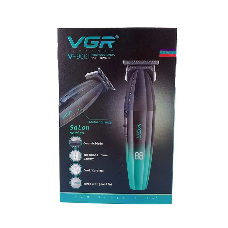 ماشین اصلاح خط زن وصفر زن حرفه ای وی جی آر مدل V_906 ا Vgr