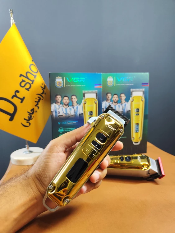ماشین اصلاح سالنی وی جی آر مدل V-006 با گارانتی یکساله
